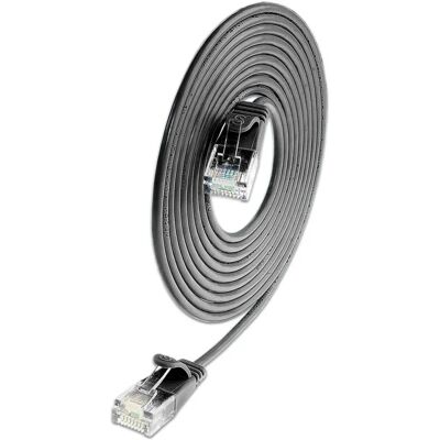 SLIM - LUU3.0BK - Cat6a U/UTP - 3 m - Cable de parche SLIM - LUU3.0BK - Cat6a U/UTP - 3 m - Cable de parche