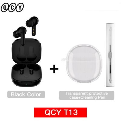 QCY - T13 - Black - BT5.1 - Wireless Headphones QCY - T13 - Black - BT5.1 - Wireless Headphones