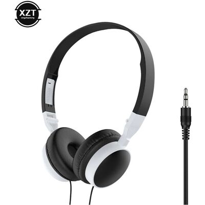 Maxpower - Black wired foldable 3.5mm headphones Maxpower - Black wired foldable 3.5mm headphones