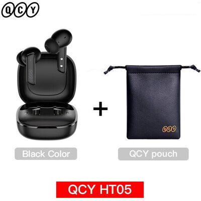QCY - HT05 - Black - 40dB ANC - Wireless Earphone QCY - HT05 - Black - 40dB ANC - Wireless Earphone