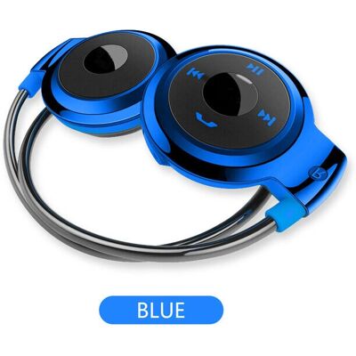 Maxpower - Sport Wireless BT Headphones - Blue Maxpower - Sport Wireless BT Headphones - Blue