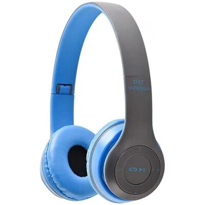 Maxpower - P47 - Blue - Wireless - Headphones Maxpower - P47 - Blue - Wireless - Headphones