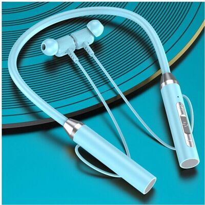Maxpower - Headphones - Blue - Neckband - Wireless Headphones Maxpower - Headphones - Blue - Neckband - Wireless Headphones