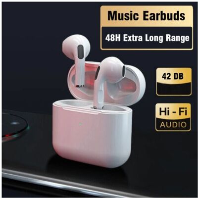 Maxpower - White Pro 4 - True wireless earphones Maxpower - White Pro 4 - True wireless earphones