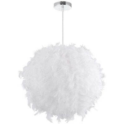STOEX Feather Ceiling 30 cm Pendant Light Shade - Ceiling Pendant Light STOEX Feather Ceiling 30 cm Pendant Light Shade - Ceiling Pendant Light