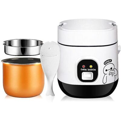Unbranded 1.2l - White - Mini Rice Cooker Unbranded 1.2l - White - Mini Rice Cooker