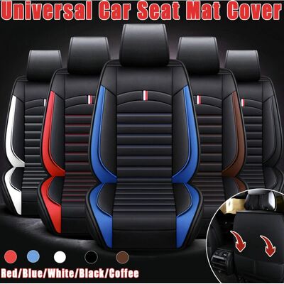 INSMA - Universal PU Cuero PU - Azul - Funda de Asiento INSMA - Universal PU Cuero PU - Azul - Funda de Asiento