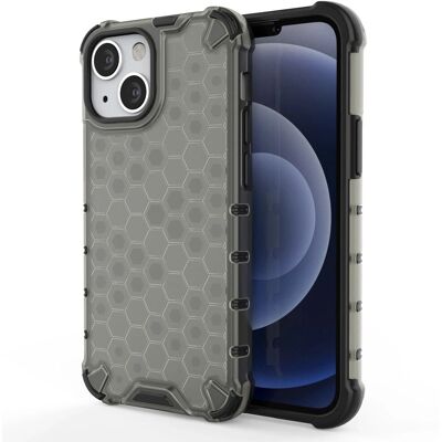 Hurtel - HONEYCOMB - Musta - iPhone 13 Mini - Puhelimen suojakotelo Hurtel - HONEYCOMB - Musta - iPhone 13 Mini - Puhelimen suojakotelo