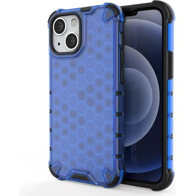 Hurtel Honigwaben Blau iPhone 13 Mini Hülle Hurtel Honigwaben Blau iPhone 13 Mini Hülle