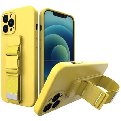Keltainen Rope Case iPhone 13 Mini - Suojakotelo Keltainen Rope Case iPhone 13 Mini - Suojakotelo