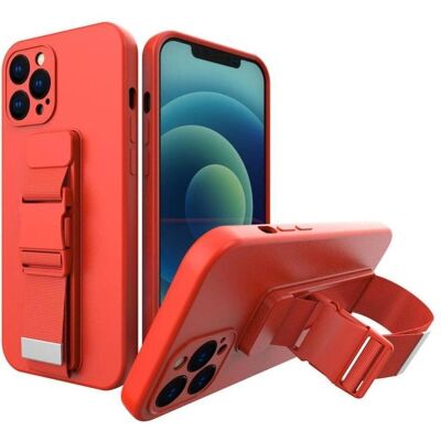 Hurtel Rødt Galaxy S20 Snor Cover med Lanyard - Mobilcover Hurtel Rødt Galaxy S20 Snor Cover med Lanyard - Mobilcover