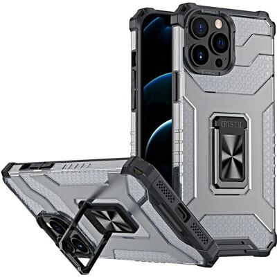 Hurtel Kristalli Rengas Kotelo iPhone 13 Pro Musta Hurtel Kristalli Rengas Kotelo iPhone 13 Pro Musta