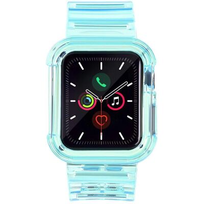 Hurtel Apple Watch Armband Set Blau - Leicht, Robust, Limitierte Edition Hurtel Apple Watch Armband Set Blau - Leicht, Robust, Limitierte Edition