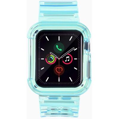 Hurtel Blaues Silikonarmband-Set für Watch 3 38mm / Watch 2 38mm Hurtel Blaues Silikonarmband-Set für Watch 3 38mm / Watch 2 38mm