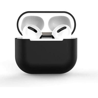 Hurtel AirPods 3 Schwarzes Silikon-Case - Kopfhörerhülle Hurtel AirPods 3 Schwarzes Silikon-Case - Kopfhörerhülle