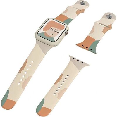 Hurtel Silikon Camo-Armband für Apple Watch 2-9 & Ultra - Muster 5 Hurtel Silikon Camo-Armband für Apple Watch 2-9 & Ultra - Muster 5