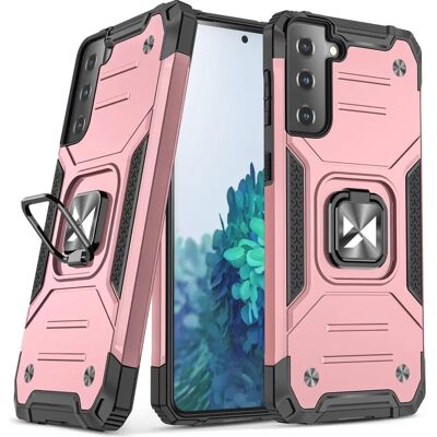 Coque Rose Wozinsky Armor pour Galaxy S22 Plus avec Anneau & Support - Publicité Coque Rose Wozinsky Armor pour Galaxy S22 Plus avec Anneau & Support - Publicité