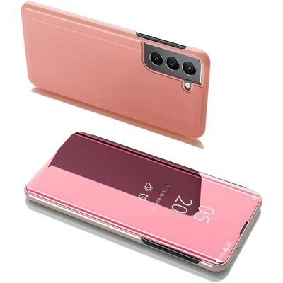 Růžová průhledná pouzdro Hurtel pro Samsung Galaxy S22+ Růžová průhledná pouzdro Hurtel pro Samsung Galaxy S22+