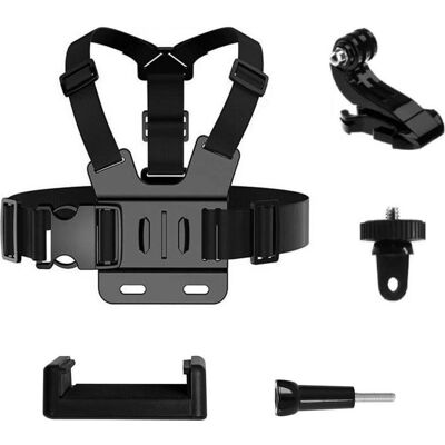 Hurtel Harnais de Poitrine pour GoPro - Kit 5-en-1 - Publicité Hurtel Harnais de Poitrine pour GoPro - Kit 5-en-1 - Publicité