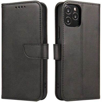 Magneettinen suojakotelo Hurtel Motorola Moto G Power 2022 Musta, Flip- ja Tuki-toiminnolla Magneettinen suojakotelo Hurtel Motorola Moto G Power 2022 Musta, Flip- ja Tuki-toiminnolla