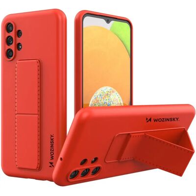 Wozinsky Samsung Galaxy A13 5G Suojakotelo jalustalla - Punainen Wozinsky Samsung Galaxy A13 5G Suojakotelo jalustalla - Punainen
