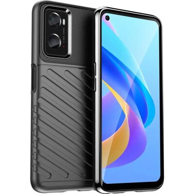 Coque Thunder pour Oppo A76 / A36 / Realme 9I - Résistante aux chocs, Finition mate élégante - Publicité Coque Thunder pour Oppo A76 / A36 / Realme 9I - Résistante aux chocs, Finition mate élégante - Publicité