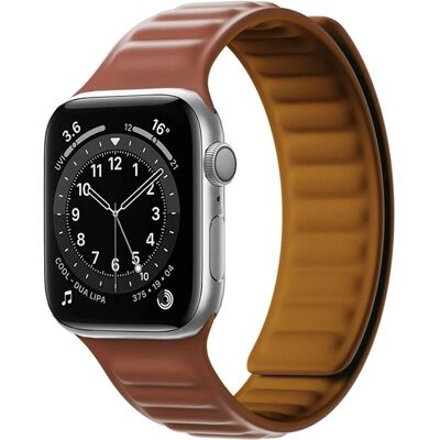 Bracelet Magnétique Hurtel pour Apple Watch - Marron - 38/40mm - Publicité Bracelet Magnétique Hurtel pour Apple Watch - Marron - 38/40mm - Publicité
