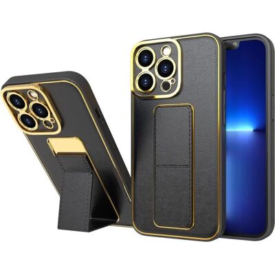 Coque avec support Hurtel Samsung Galaxy A13 5G - Noir - Publicité Coque avec support Hurtel Samsung Galaxy A13 5G - Noir - Publicité