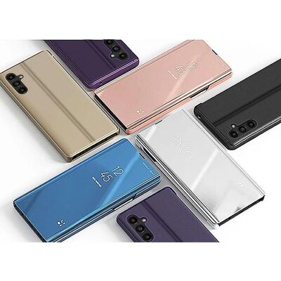 Hurtel Clear View Pouzdro pro Samsung Galaxy A14 - Černé Hurtel Clear View Pouzdro pro Samsung Galaxy A14 - Černé