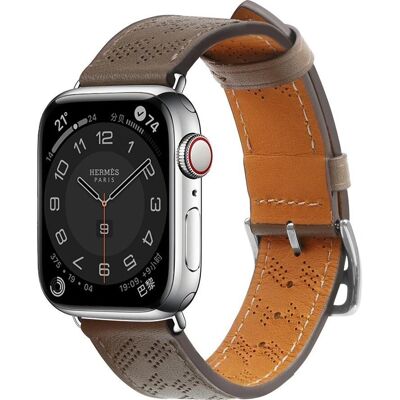 Hurtel Apple Watch Leder Dunkelbraun - Armband Hurtel Apple Watch Leder Dunkelbraun - Armband