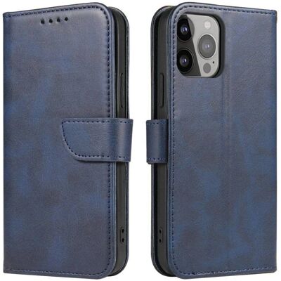 Hurtel iPhone 15 Pro Max Peněženka - Modrá Hurtel iPhone 15 Pro Max Peněženka - Modrá