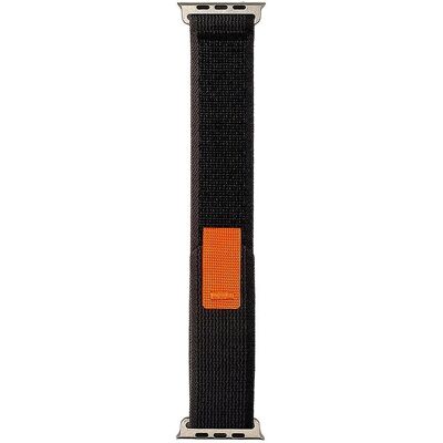 Velcro-rem til Apple Watch 38/40/41mm - Svart Velcro-rem til Apple Watch 38/40/41mm - Svart