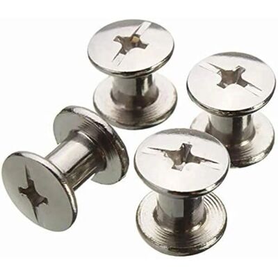 MH-Book - Chicago skruer - M5x6mm - 100 stk - Skruer MH-Book - Chicago skruer - M5x6mm - 100 stk - Skruer