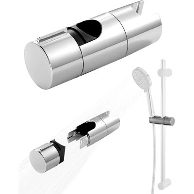 Unknown - Universal Glide Bar - 19-25 mm - Shower Holder Unknown - Universal Glide Bar - 19-25 mm - Shower Holder