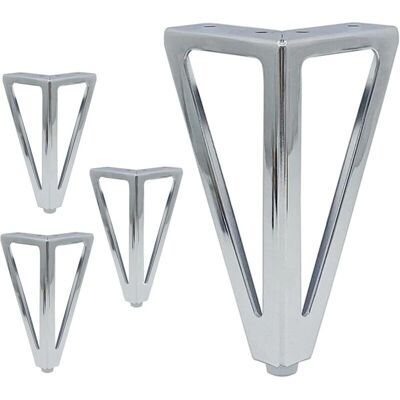 Linghhang - Plata - 15 cm - metal - Furniture legs Linghhang - Plata - 15 cm - metal - Furniture legs