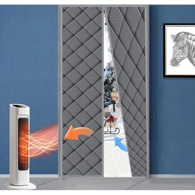 LINGHHANG - Cortina Aislante 100x210 - Gray - Curtain LINGHHANG - Cortina Aislante 100x210 - Gray - Curtain