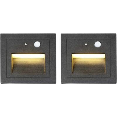 RAPANDA - 2x3W LED - Aluminio - IP65 - Lámpara exterior LED RAPANDA - 2x3W LED - Aluminio - IP65 - Lámpara exterior LED