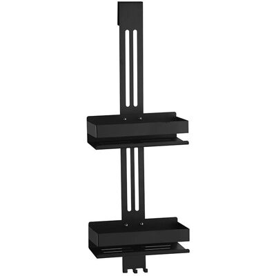 RAPANDA - Dual-layer - SUS304 - Negro mate - Estante de ducha RAPANDA - Dual-layer - SUS304 - Negro mate - Estante de ducha