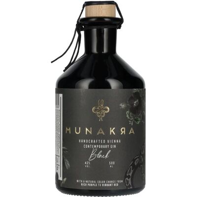 Munakra Handcrafted Vienna Contemporary Gin Black - Limitierte Edition Munakra Handcrafted Vienna Contemporary Gin Black - Limitierte Edition