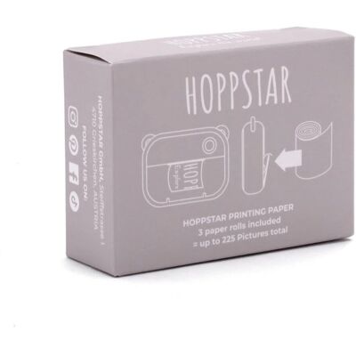 Hoppstar 3 rouleaux de papier thermique pour Artist Camera Hoppstar 3 rouleaux de papier thermique pour Artist Camera