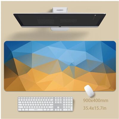 Maxpower - Triangle SS 5 - 900x400x3mm - Desk Pad Maxpower - Triangle SS 5 - 900x400x3mm - Desk Pad