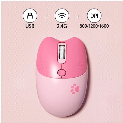 Maxpower - M3 Pink Color - 3 DPI - Wireless Mouse Maxpower - M3 Pink Color - 3 DPI - Wireless Mouse