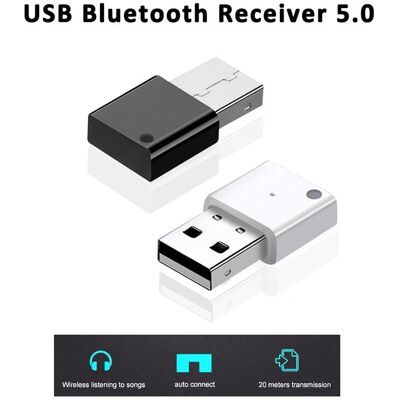 Maxpower - BT5.0 USB Dongle - White Maxpower - BT5.0 USB Dongle - White