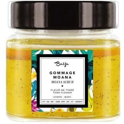 Baïja Moana Scrub per il corpo - Scrub con fiore di Tiaré Baïja Moana Scrub per il corpo - Scrub con fiore di Tiaré