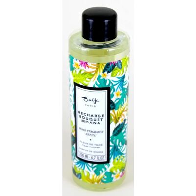 Recharge Baïja Moana - Parfum exotique de Tiaré 200ml - Publicité Recharge Baïja Moana - Parfum exotique de Tiaré 200ml - Publicité