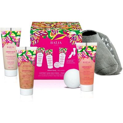Baïja Défatigue Kit Pieds - Coffret relaxant pour les pieds avec Guarana & Vignes - Publicité Baïja Défatigue Kit Pieds - Coffret relaxant pour les pieds avec Guarana & Vignes - Publicité