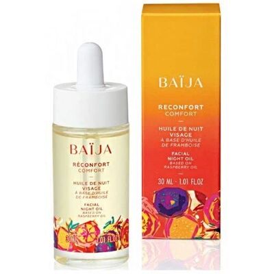 Baïja Ulei de Noapte Zmeură - Ulei facial pentru piele sensibilă Baïja Ulei de Noapte Zmeură - Ulei facial pentru piele sensibilă