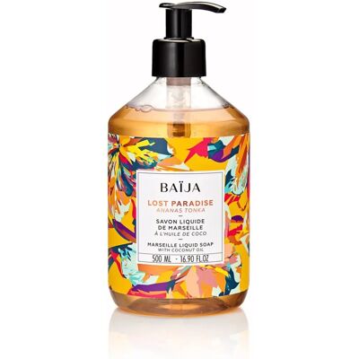 Baija Lost Paradise Flytende Såpe - Ananas Tonka 500ml Baija Lost Paradise Flytende Såpe - Ananas Tonka 500ml