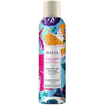 Mousse de douche Baïja Île d'Azur avec glycérine végétale - Produit de douche - Publicité Mousse de douche Baïja Île d'Azur avec glycérine végétale - Produit de douche - Publicité