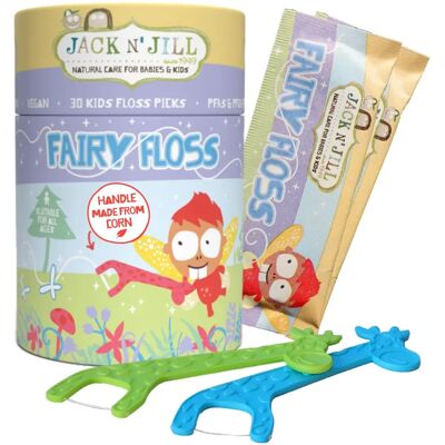 Nicianka dentystyczna ekologiczna Jack N Jill - 30 sztuk Nicianka dentystyczna ekologiczna Jack N Jill - 30 sztuk